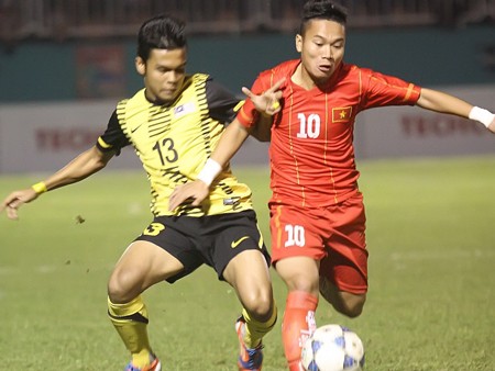 Nhưng U21 Malaysia tỏ ra là một đối thủ xứng tầm của U21 Việt Nam trong trận chung kết này...